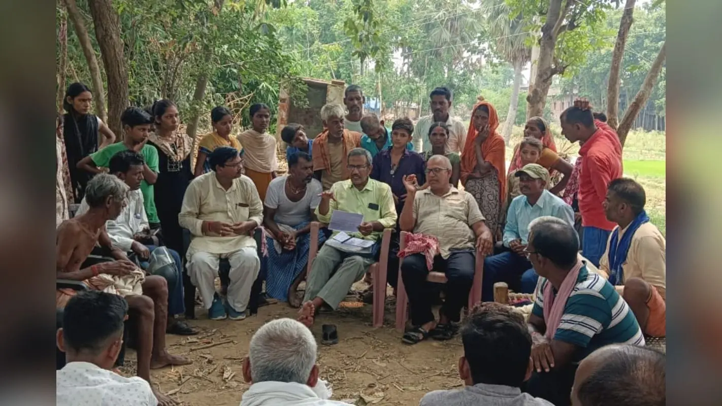 सूरत पासवान हत्याकांड पर भाकपा-माले का प्रदर्शन, दोषियों की गिरफ्तारी और ₹50 लाख मुआवजे की मांग